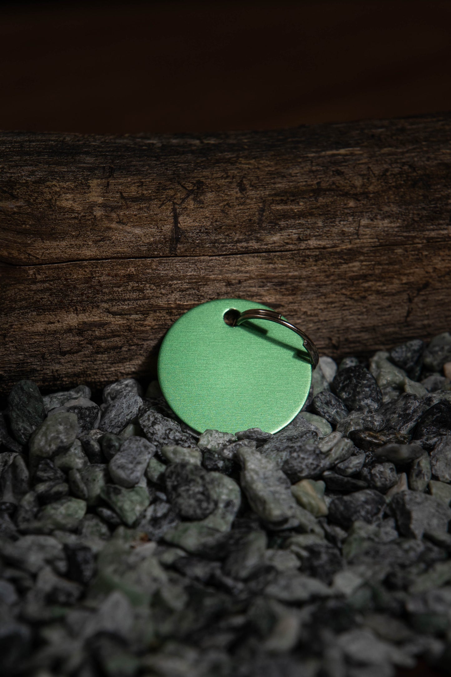 Elegant och personlig – rund aluminiumtag
