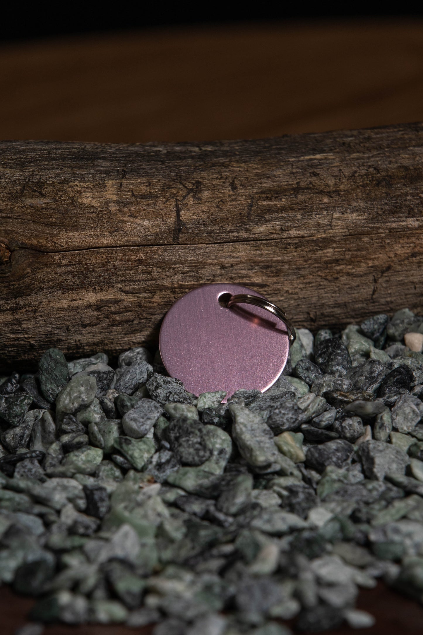 Elegant och personlig – rund aluminiumtag