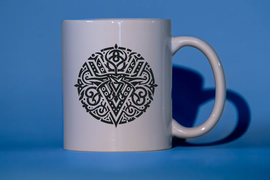 Vikingamugg – V Symbol