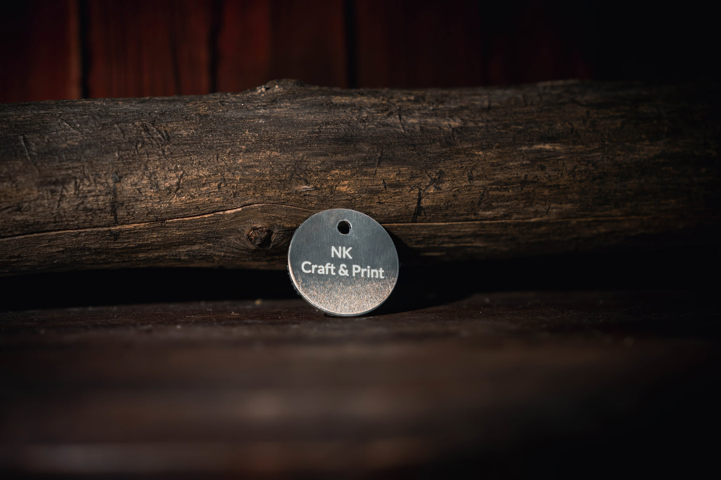 Dogtag – Rund i Aluminium