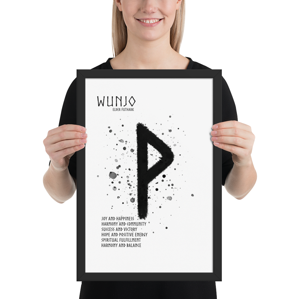 Tavla: Wunjo Runa