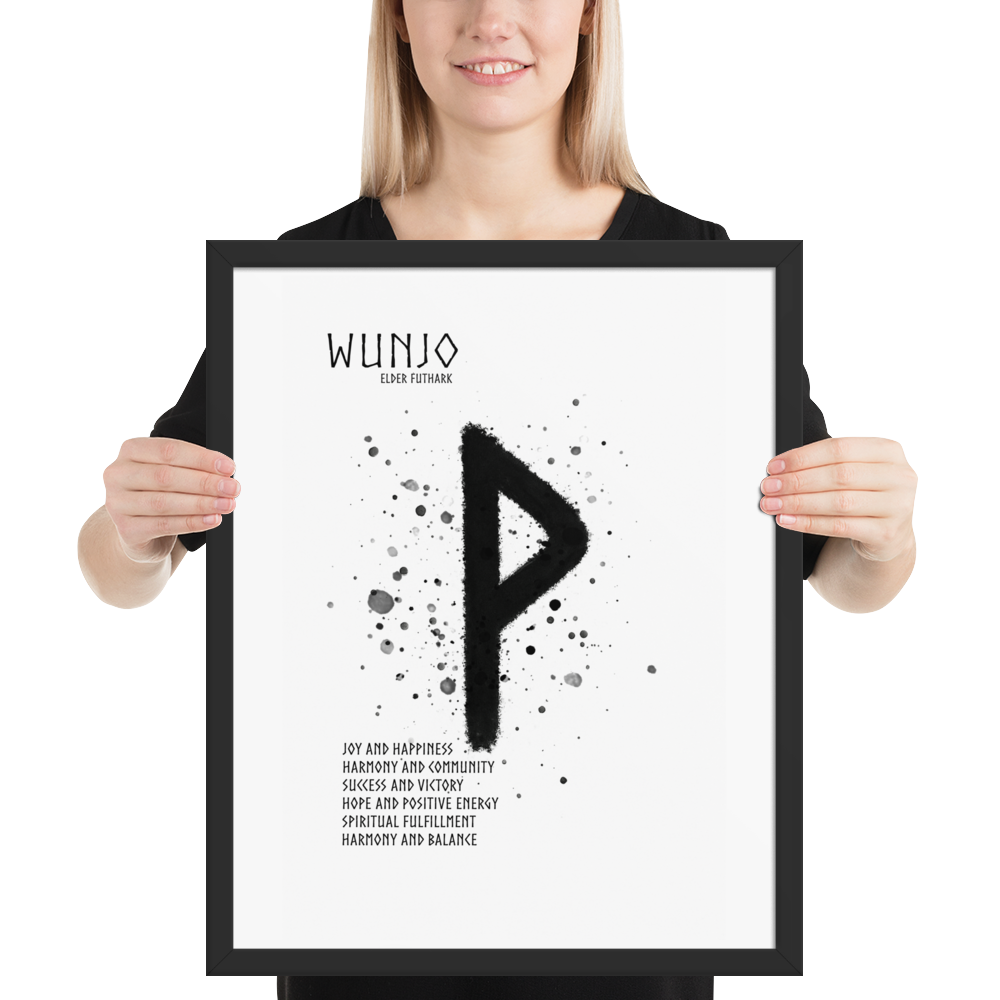 Tavla: Wunjo Runa