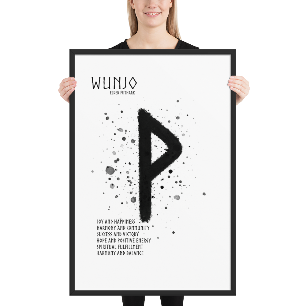 Tavla: Wunjo Runa