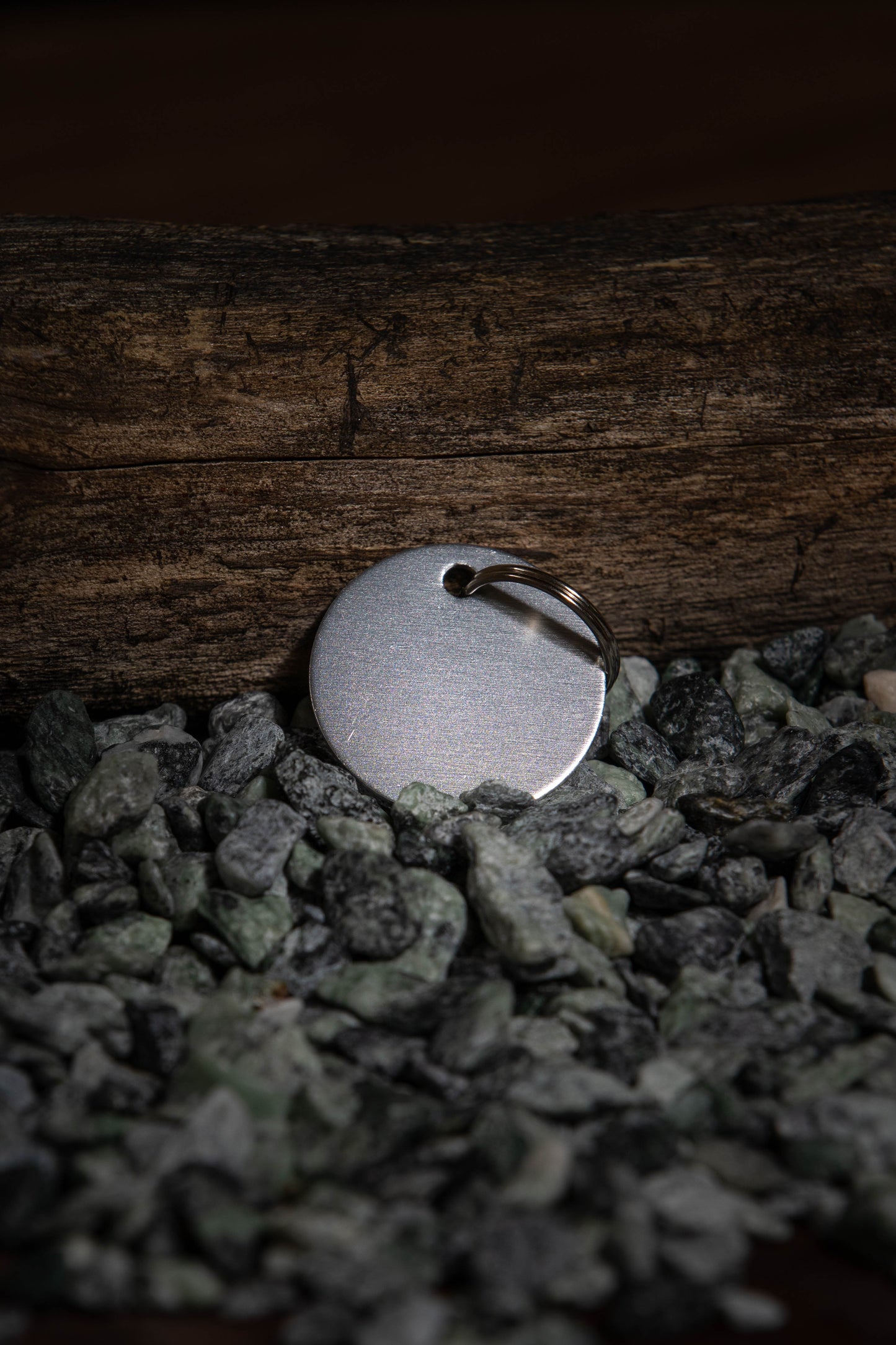 Elegant och personlig – rund aluminiumtag