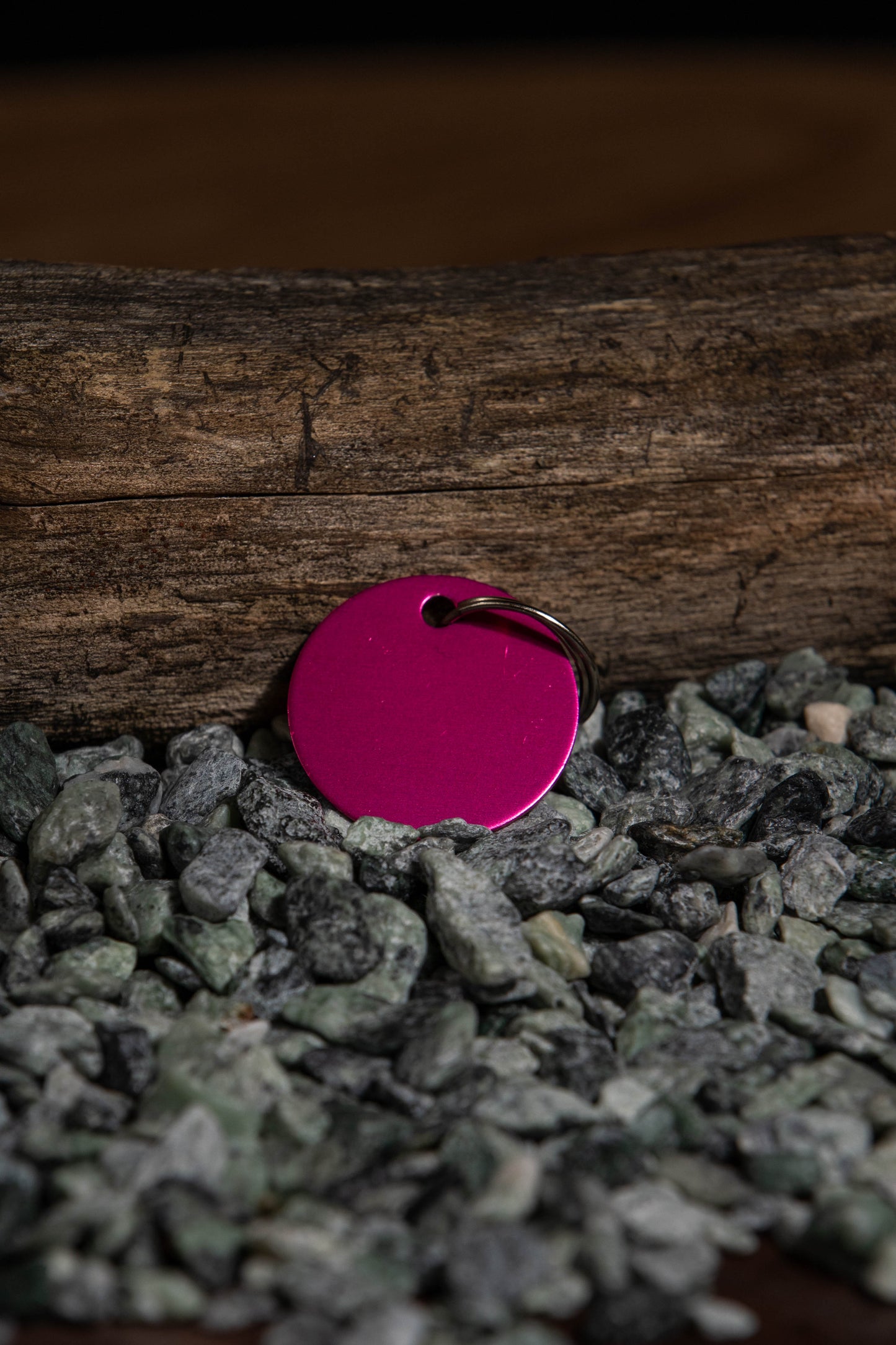 Elegant och personlig – rund aluminiumtag
