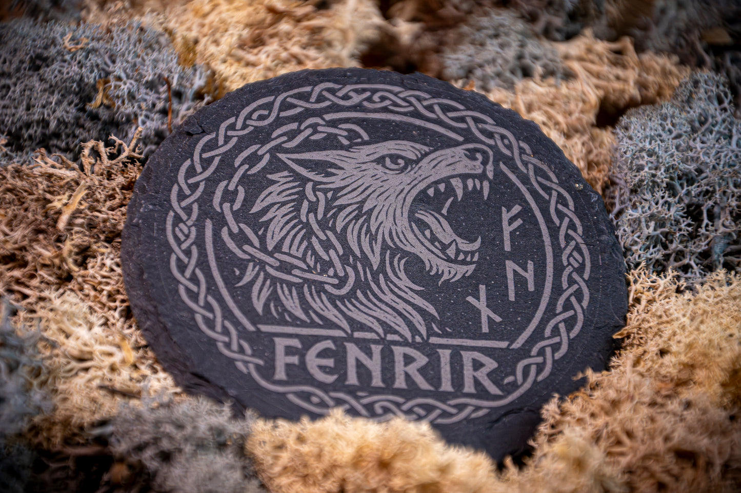 Skifferunderlägg – Fenrir (paket)