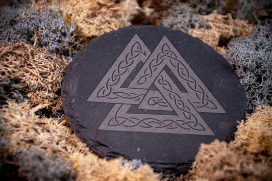 Skifferunderlägg – Valknut (paket)