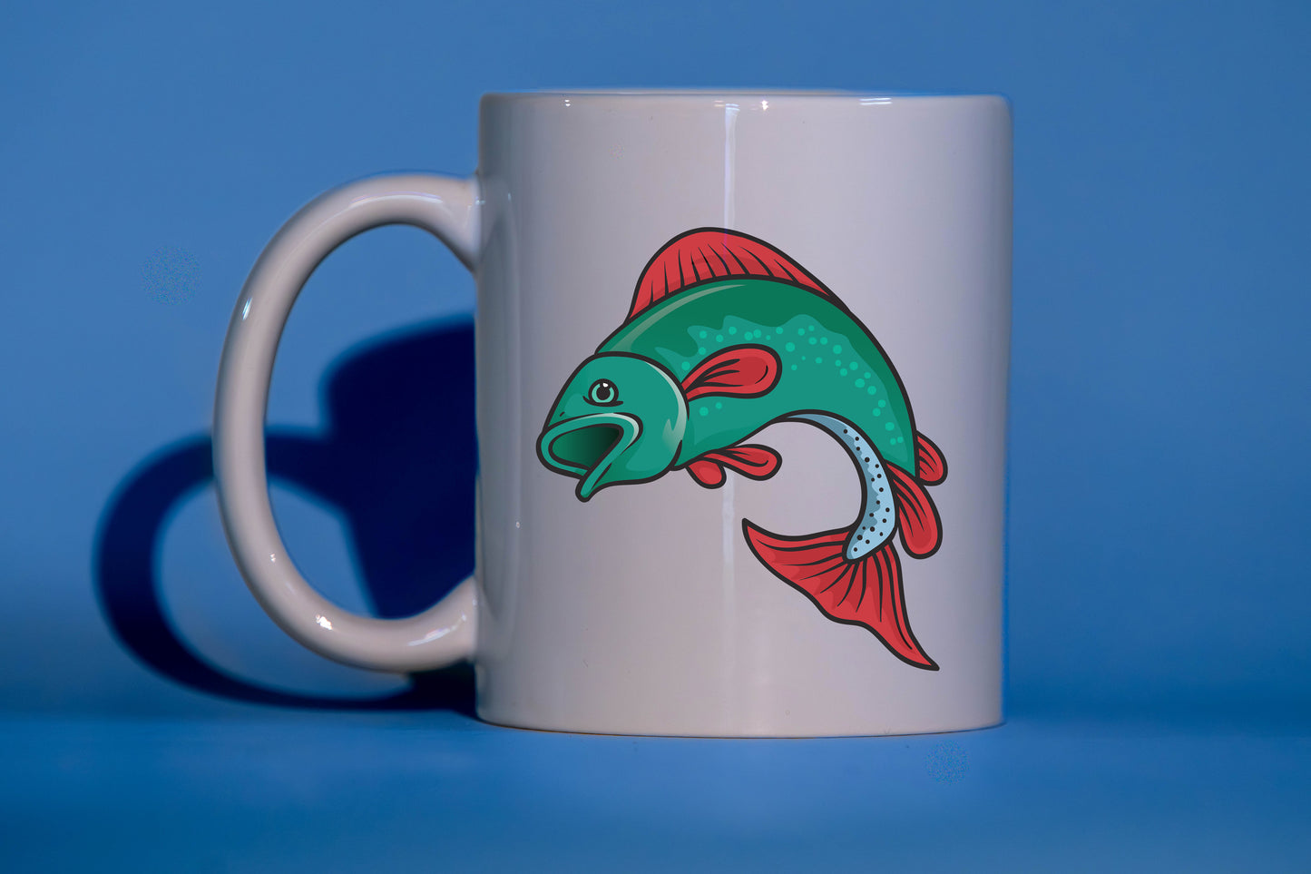 Mugg- Green Fish
