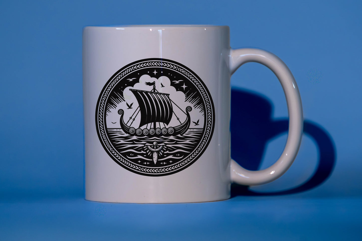 Vikingamugg – Långskeppet i cirkel