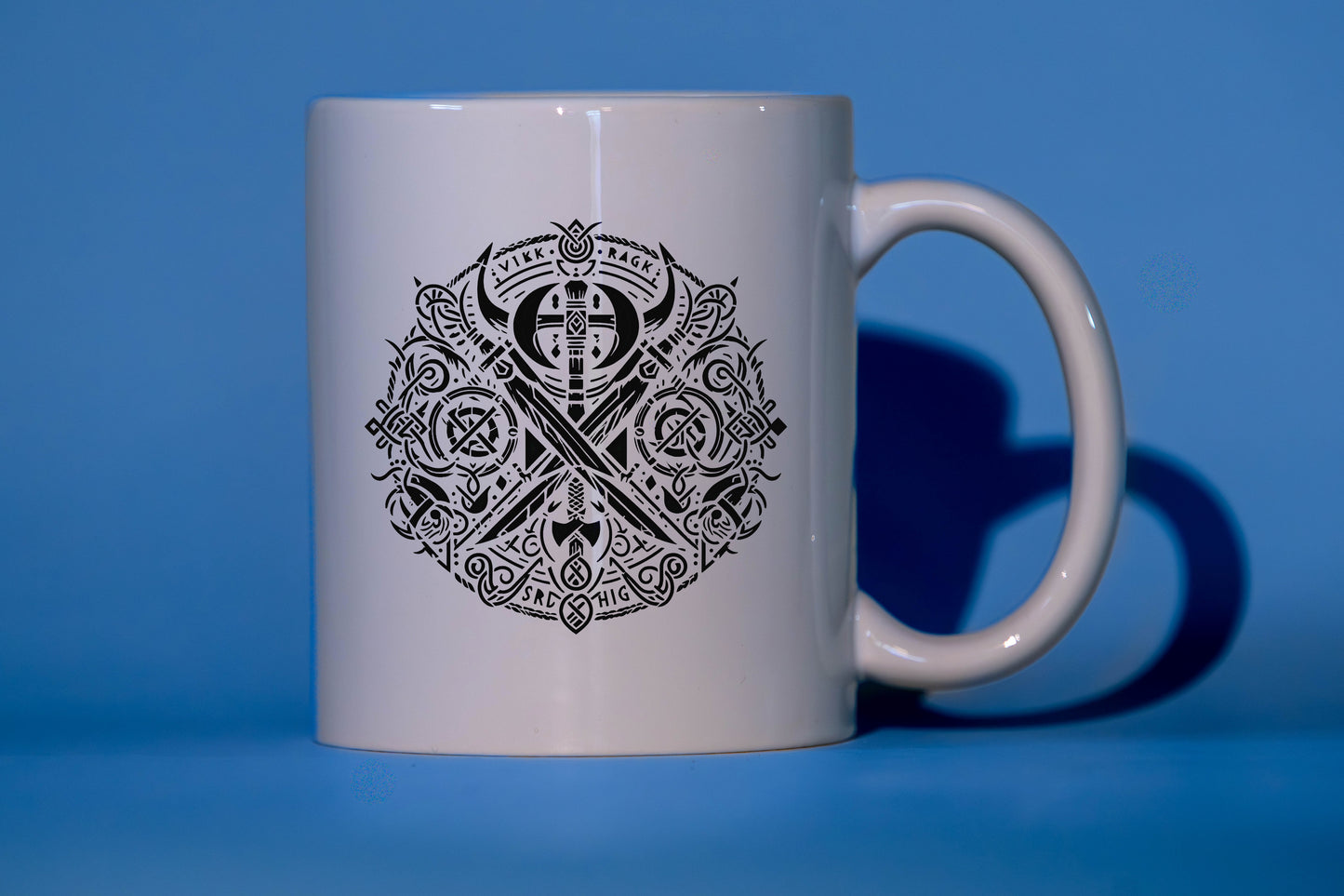 Vikingamugg – Korslagda svärd