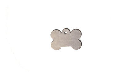 Dogtag – Hundbensformad i Aluminium