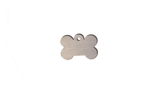 Dogtag – Hundbensformad i Aluminium