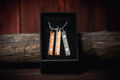 Halsband med egen gravyr – Rostfritt