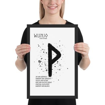Tavla: Wunjo Runa