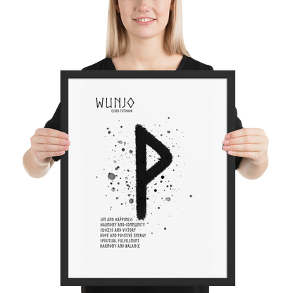 Tavla: Wunjo Runa