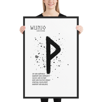 Tavla: Wunjo Runa