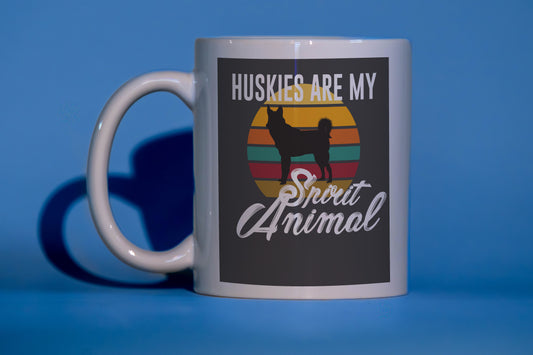 Mugg- husky is my spirit animal